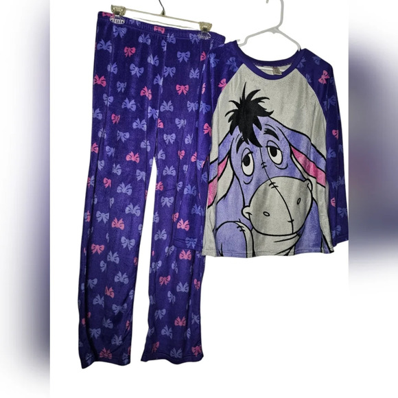 Disney Eeyore PJ'S M(8-10) - Picture 2 of 6